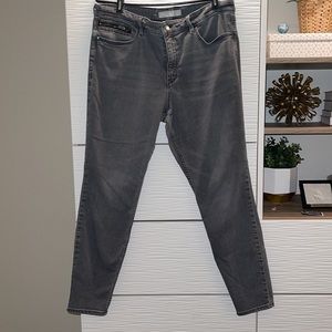 Athleta supersculpt grey washed jeans - great condition size 16